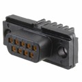 TEH-9S - CONN D-SUB RCPT 9POS PNL MNT IDC
