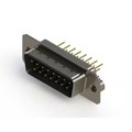 627-M15-220-LN2 - 627M SERIES VERTICAL D-SUB PLUG