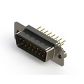 627-M15-220-WT2 - 627M SERIES VERTICAL D-SUB PLUG