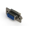 628-M09-222-LT2 - 628M SERIES VERTICAL D-SUB RECEP