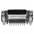 747845-5 - CONN D-SUB RCPT 15POS R/A SLDR