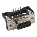 09661137602 - CONN D-SUB RCPT 9POS R/A SLDR