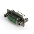 628-M09-221-GN4 - 628M SERIES VERTICAL D-SUB RECEP