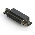 622-025-260-543 - 622 SERIES RIGHT ANGLE D-SUB REC