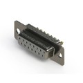 628-M15-222-WN1 - 628M SERIES VERTICAL D-SUB RECEP