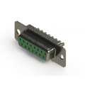 628-M15-222-GT1 - 628M SERIES VERTICAL D-SUB RECEP