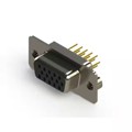 638-M15-230-BN2 - 638M SERIES VERTICAL D-SUB RECEP