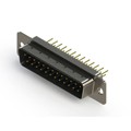 627-M25-220-LT1 - 627M SERIES VERTICAL D-SUB PLUG