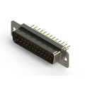 627-M25-220-WT1 - 627M SERIES VERTICAL D-SUB PLUG