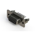 638-015-332-046 - 638 SERIES VERTICAL D-SUB RECEPT