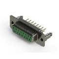 628-M15-221-GT5 - 628M SERIES VERTICAL D-SUB RECEP