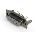 628-M15-221-WT5 - 628M SERIES VERTICAL D-SUB RECEP