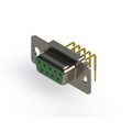 630-M09-340-GN1 - 630M SERIES RIGHT ANGLE D-SUB RE