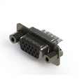 638-015-332-043 - 638 SERIES VERTICAL D-SUB RECEPT