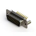 637-M26-230-BN3 - 637M SERIES VERTICAL D-SUB PLUG