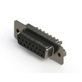 628-M15-222-BT2 - 628M SERIES VERTICAL D-SUB RECEP