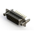 627-M15-220-BT6 - 627M SERIES VERTICAL D-SUB PLUG