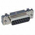 09662556511 - CONN D-SUB RCPT 15POS VERT SLDR