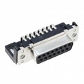 09662527612 - CONN D-SUB RCPT 15POS R/A SLDR