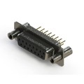 628-M15-221-BT4 - 628M SERIES VERTICAL D-SUB RECEP