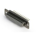 628-M25-221-WN1 - 628M SERIES VERTICAL D-SUB RECEP