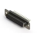 628-M25-221-BT1 - 628M SERIES VERTICAL D-SUB RECEP