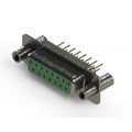 628-M15-221-GN4 - 628M SERIES VERTICAL D-SUB RECEP