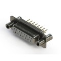 628-M15-221-WT4 - 628M SERIES VERTICAL D-SUB RECEP