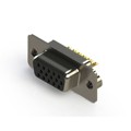 638-M15-232-BN2 - 638M SERIES VERTICAL D-SUB RECEP