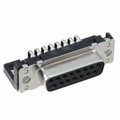 09662537612 - CONN D-SUB RCPT 15POS R/A SLDR