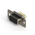 638-M15-330-BT1 - 638M SERIES VERTICAL D-SUB RECEP