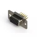 638-M15-330-BN1 - 638M SERIES VERTICAL D-SUB RECEP