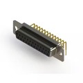 630-M25-240-BN1 - 630M SERIES RIGHT ANGLE D-SUB RE