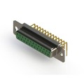 630-M25-240-GT1 - 630M SERIES RIGHT ANGLE D-SUB RE