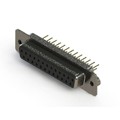 628-M25-221-BT2 - 628M SERIES VERTICAL D-SUB RECEP