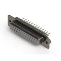 628-M25-221-WT2 - 628M SERIES VERTICAL D-SUB RECEP