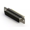 627-M25-222-LN1 - 627M SERIES VERTICAL D-SUB PLUG
