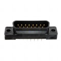 208007-2 - CONN D-SUB PLUG 15POS VERT SLDR