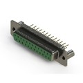 628-M25-221-GT3 - 628M SERIES VERTICAL D-SUB RECEP