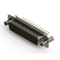627-M25-220-WN4 - 627M SERIES VERTICAL D-SUB PLUG