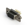 638-M15-330-BN2 - 638M SERIES VERTICAL D-SUB RECEP