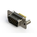 637-M15-332-BT3 - 637M SERIES VERTICAL D-SUB PLUG