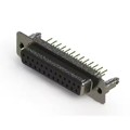 628-M25-221-BT5 - 628M SERIES VERTICAL D-SUB RECEP