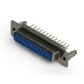 628-M25-221-LT5 - 628M SERIES VERTICAL D-SUB RECEP