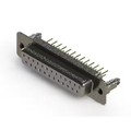 628-M25-221-WT5 - 628M SERIES VERTICAL D-SUB RECEP