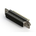 627-M25-222-LN2 - 627M SERIES VERTICAL D-SUB PLUG