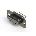 628-M09-321-WN1 - 628M SERIES VERTICAL D-SUB RECEP