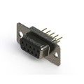 628-M09-321-BT1 - 628M SERIES VERTICAL D-SUB RECEP