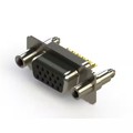 638-M15-232-BT6 - 638M SERIES VERTICAL D-SUB RECEP
