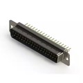 627-M37-220-LN1 - 627M SERIES VERTICAL D-SUB PLUG